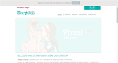 Desktop Screenshot of negozieuroshop.com