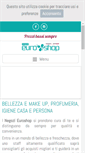 Mobile Screenshot of negozieuroshop.com