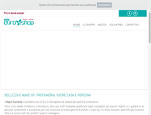 Tablet Screenshot of negozieuroshop.com